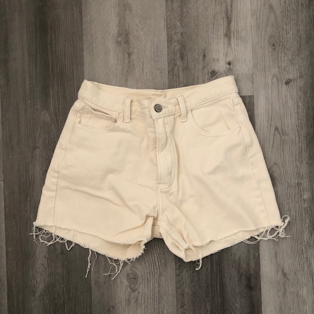 John galt cream shorts